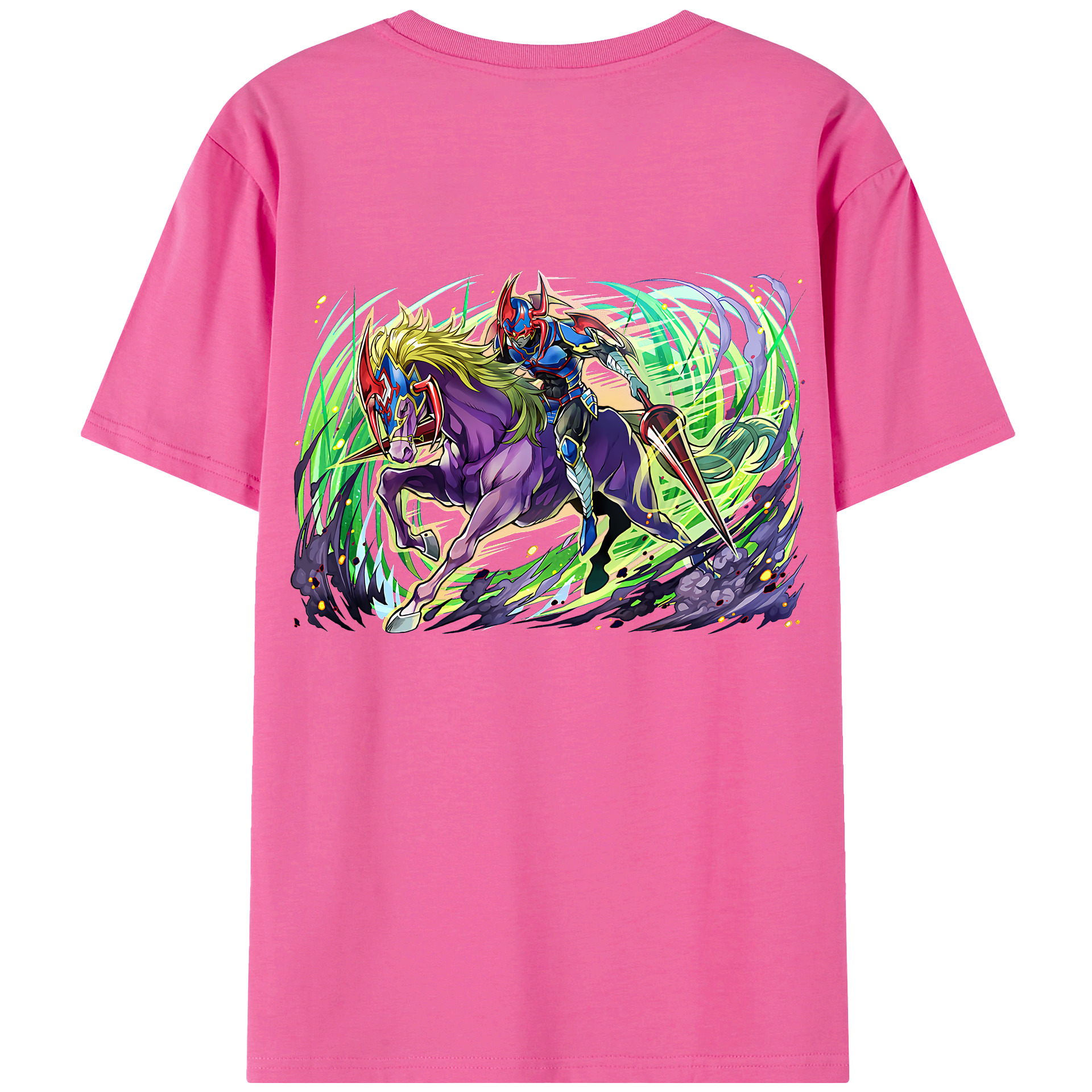 （画像用） 遊☆戯☆王 Yu-Gi-Oh! レディース半袖Tシャツ(バックプリント)
